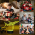 3D OkiyiD Airplane Gifts for Boy, Men, Aircraft Night Light, Gulfstream Illusion Lamp with Remote and Touch Control