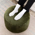 Asuprui Pouf Ottoman Unstuffed Ottoman Foot Rest No Filler Soft Faux Fur