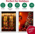 200LED 66FT LAMPHOME Multicolor Christmas Mini String Lights,Plug in Waterproof Connectable LED Fairy Lights,Indoor