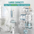 Shower Caddy 5 Pack, Bathroom Organizer Rack for Inside Shower, Adhesive Shelf, Shampoo Holder