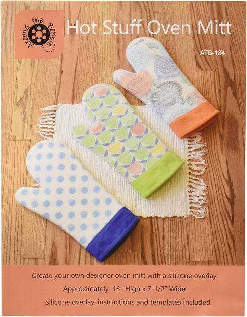 Around The Bobbin Hot Stuff Oven Mitt Pattern