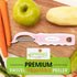Spring Chef Premium Swivel Vegetable Peeler, Soft Grip Handle, Ultra Sharp Stainless Steel Blades - Perfect for