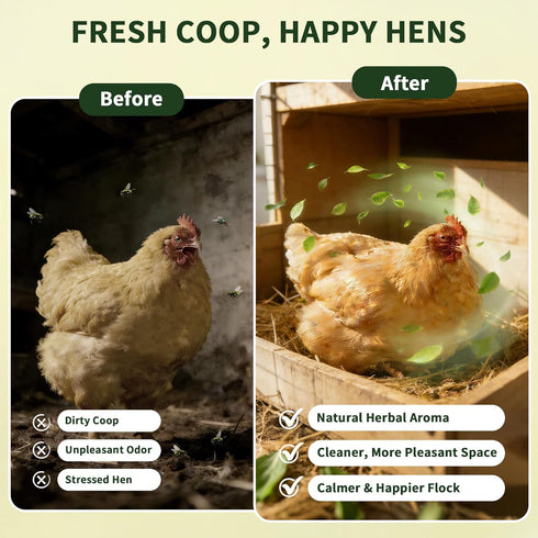 64 oz 11 BGraceyy Chicken Nesting Herbs Natural Dried Herb Blend with Marigold for Chicken Coop & Roost Refresh