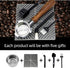 NEOUZA 54mm Bottomless Portafilter compatible with Breville BES880, BES878, BES875, BES870, BES840, BES810, BES500,