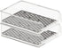 Spectrum Diversified Hexa Small Refrigerator Bin - In-Fridge Storage for Fruit, Vegetables, and More (8.5 x 6 x 2.25)