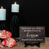 Wooden Wedding Memorial Plaques for Loved Ones Lost in Memory, We Know You Would Be Here Today Table Sign