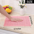 Homaxy 100% Cotton Terry Kitchen Dish Cloths - Ultra Soft and Absorbent 6 Pack, 12 x 12 Inches, Pink