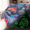 COMFAR Glow in The Dark Monster Truck Blanket for Boys/Girls/Kids/Toddler/Baby, Monster Truck Toys
