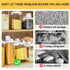 Sets,Food Total(2 2300ml 2 1100ml) Storage Cereal Organizers Containers Grade BPA free PET Material ReusableAirtight