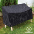 NIMBLOOM 2 53 26 35 Outdoor Bench Cover, Seater Patio Bench Cover, Waterproof Heavy Duty Furniture Cover with Air