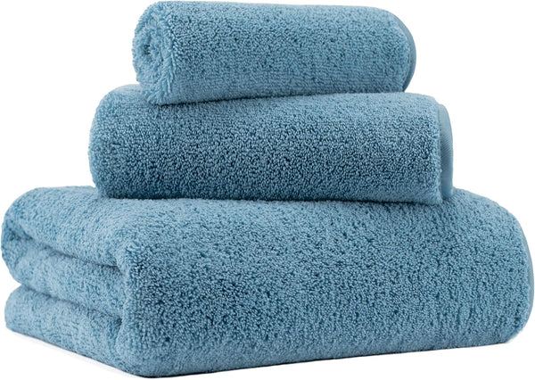 MICROFI New ber Bath Towel Set, 3 Piece, Oversize, Quick Dry, Lint Free,