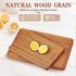 16.9x11.8 Solid Teak Wood Cutting Board One Piece Non Glued Large Thick Crack Resistant Wooden Chopping Board