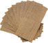 FQTANJU 50 Pcs Burlap Utensils Holders, 4"x8.8" Natural Jute Cutlery Pouch for Rustic Wedding Party Decorations
