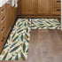 Mloabuc Set 2, 17x29 17x47 Inch Yellow Fish Decorative Kitchen Mats of Anti Fatigue Waterproof Stain Resistant Floor