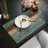 72 Inches Farmhouse Table Runners Long, Wood Grain Spring Table Runner Old Barn Wood Blue Brown Kitchen Heat Resistant