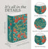 Steel Mill & Co Original Large Book-Shaped Decorative Vase, Ceramic Vases for Home Decor, Romantic Bookshelf Decor