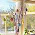 30 8 Easter Eggs Pcs White Plastic Eggs Fake Eggs for Crafts Hanging Plastic Hunts Basket Fillers DIY Painting