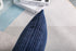 TangDepot Set of 2 Solid Velvet Striped Corduroy Decorative Throw Pillow Covers, 24"x24" (A10 Navy Blue)