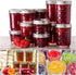 24 Pack 4 OZ 8, 8 OZ 8, 12 OZ 8 (4oz -8oz-12oz) SPANLA Mason Jars, Canning Jars With Regular Lids, Ideal for Jam