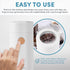 Aroma Housewares Mini Coffee Grinder and Electric Herb Grinder with Stainless Steel Grinding Blades, 40g, White