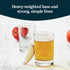 Set 8, Set Libbey Fruit Juice Glasses, Heavy Base Glass Drinking Glasses of Breakfast Juice Cups, Everyday Clear