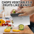 Zulay Premium Stainless Steel Bench Scraper & Chopper, Multi-purpose Dough Cutter with Easy to Read Etched Markings