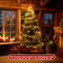 Dofulay 49FT 600 8 Christmas Cluster Lights Plug-in LED Fairy String Lights, Modes Timer Waterproof for Christmas Tree