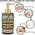 Popular Bath Safari Stripes Modern Bath Accessories Set, Lotion Pump, Contemporary Decorative Designs for Luxury