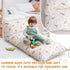 Cushion for Climbing Arch, Rocker Pillow for Toddlers Arch Climber, Floor Lounger Seats Pillow and Cover, Floor Pillow