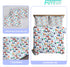 Set Set 1 1 Cartoon Truck Comforter Twin: Construction Bedding for Boys Kids Children Bedroom Dorm White Cute Cars