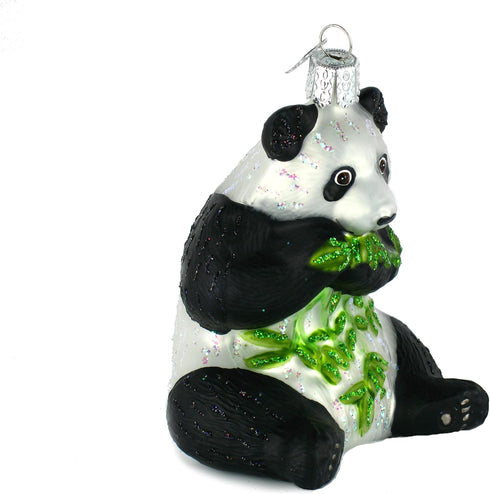 Old World Christmas Ornaments, Panda Glass Blown Ornaments for Christmas Tree
