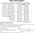 84 Inches Pocket,40" Wx84 L,Pack 2 ZJDECOR Buffalo Plaid Ruffled Curtains Length,Rustic Not-See-Through Sheer