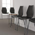 Flash Furniture HERCULES Series Stack Chair, 770 lb. Capacity with Lumbar Support and Silver Frame