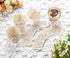 YOZATIA 60PCS Ivory Cupcake Wrappers, Lace Cupcake Liners for Wedding/Birthday Party Decoration