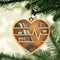 Talataca Bookshelf Heart Shape Book Lovers Nerd Bookworm Reader Gift 2D Flat
