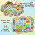 Wiero 2.5x4 ABC Alphabet Rug for Kids Bedroom - Feet Educational Numbers & Animals Play Mat for Toddler Nursery