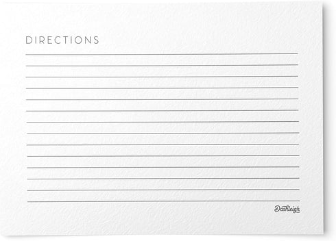 50 Gold Foil Mr & Mrs Newlywed Recipe Cards from, 4x6 inches, Double-Sided by Dashleigh