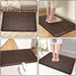 KMAT Kitchen Mat, Cushioned Anti-Fatigue Waterproof Non-Slip Ergonomic Comfort Floor Mat Rug, 30"(L) x 20"(W), Brown