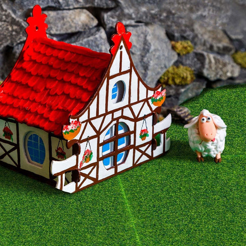KISEER 12 Pack 6 6 Inches Fairy Garden Grass x Miniature Artificial Craft Grass for Dollhouse Ornament DIY Decoration