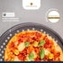 Master Class KCMCHB14 Perforated Pizza Tray, Grey, 32cm