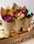 LARGE Metallic Confetti, Jumbo Mylar Rainbow Foil Bag for New Years, Birthdays, Weddings (300 Grams, 7,500 PCS)