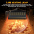 50-250W, Heat Lamp for Chickens, Halogen Chicken Heat Lamp for Young Poultry, Safe Infrared Chicken Coop & Brooder