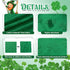 6 Pack Set 2 2 2 Peryiter Cotton St. Patrick's Day Bath Towels Green Clover Towels for Bathroom, Soft and Absorbent
