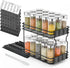SpaceAid Pull Out Spice Rack Organizer for Cabinet, Heavy Duty Slide Out