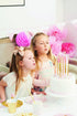 1st 180 cm 120 cm Talking Tables Pink And Gold Party Supplies | Pink Paper Table Cloth | Great For Baby Shower, Girls