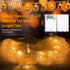 Hying 9.8Ft Moon Star Ramadan Lantern Light - Battery Operated LED Fairy String Lights for Home Eid Mubarak Decorations
