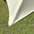 1 Spandex Folding Chair Covers with Arched Front Design - Durable and Stylish Slipcovers for Wedding Receptions