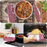 Pot Holders Set of 3 - Silicone Non Slip Heat Resistant Hot Pads, Cotton BBQ Grilling, Red Potholders