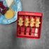 Set 4 Supreme Housewares Gingerbread Men Cheese Spreaders, Hand-Painted Resin Handles with Stainless Steel Blades