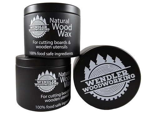 Natural Wood Wax for Cutting Boards, Food Safe Conditioner, Handcrafted in USA, 4 oz